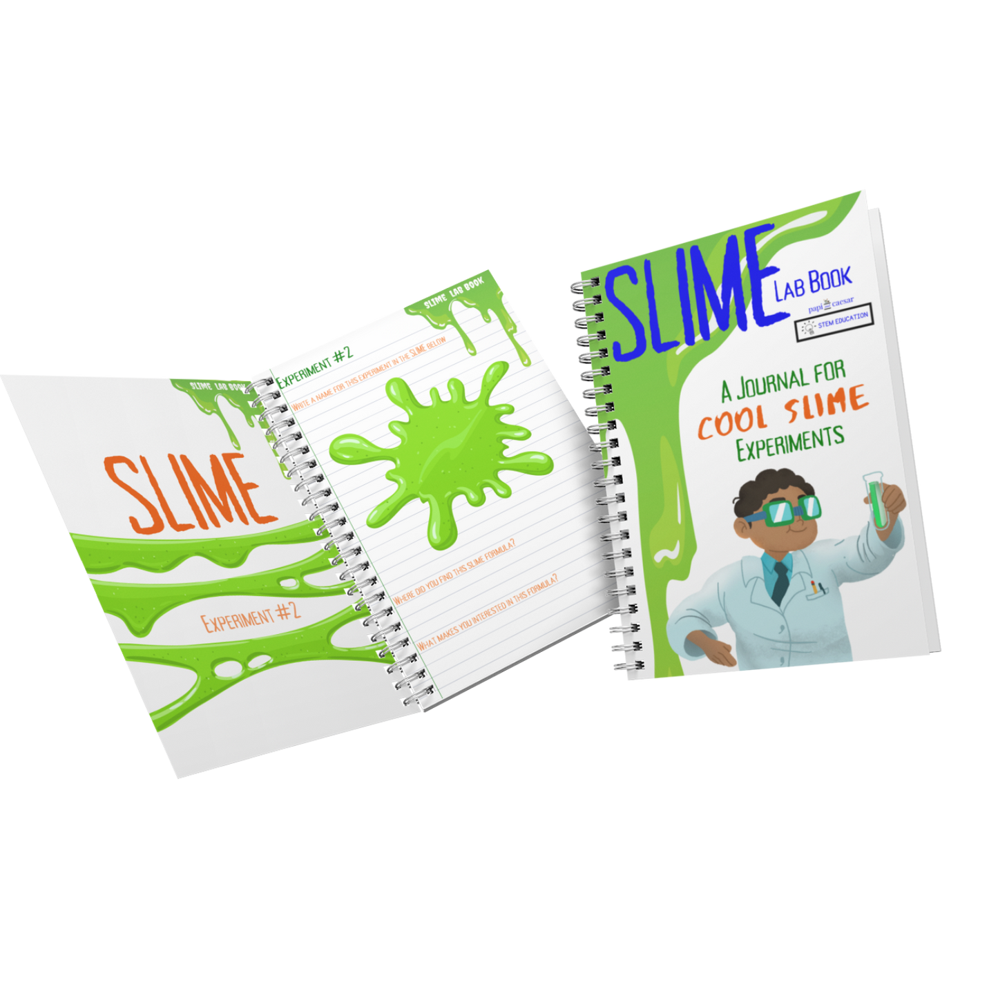 Make Your Own Slime Lab Book